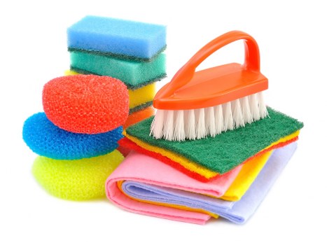 Carpet cleaning equipment treating stains and odors on flooring